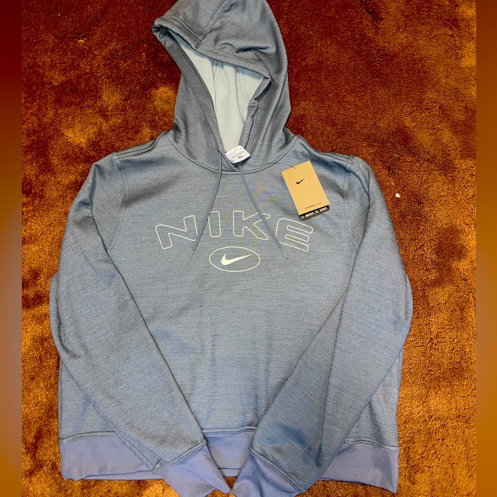 NWT NIKE Womens Grey cropped sweatshirt